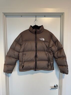 The North Face Men’s 1996 Retro Nuptse Brown Puffer Jacket